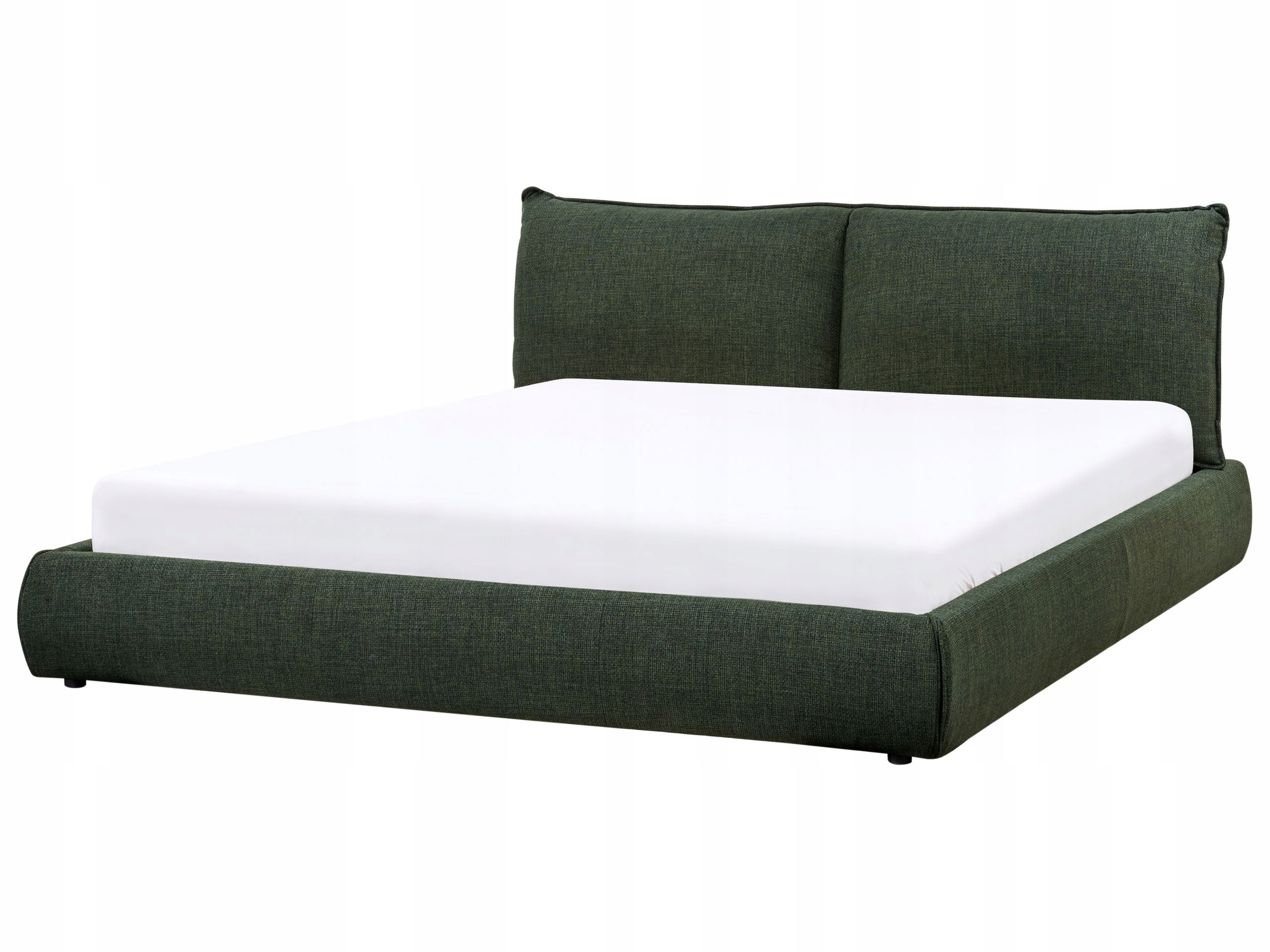 Łóżko wodne VINAY 180 x 200 cm Ciemnozielony – Komfort i styl w Twojej sypialni