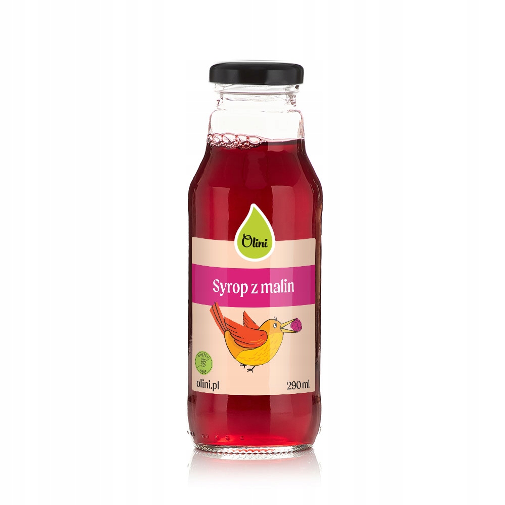 OLINI Syrop z malin dla dzieci 290ml – Słodycz dla Twojego malucha