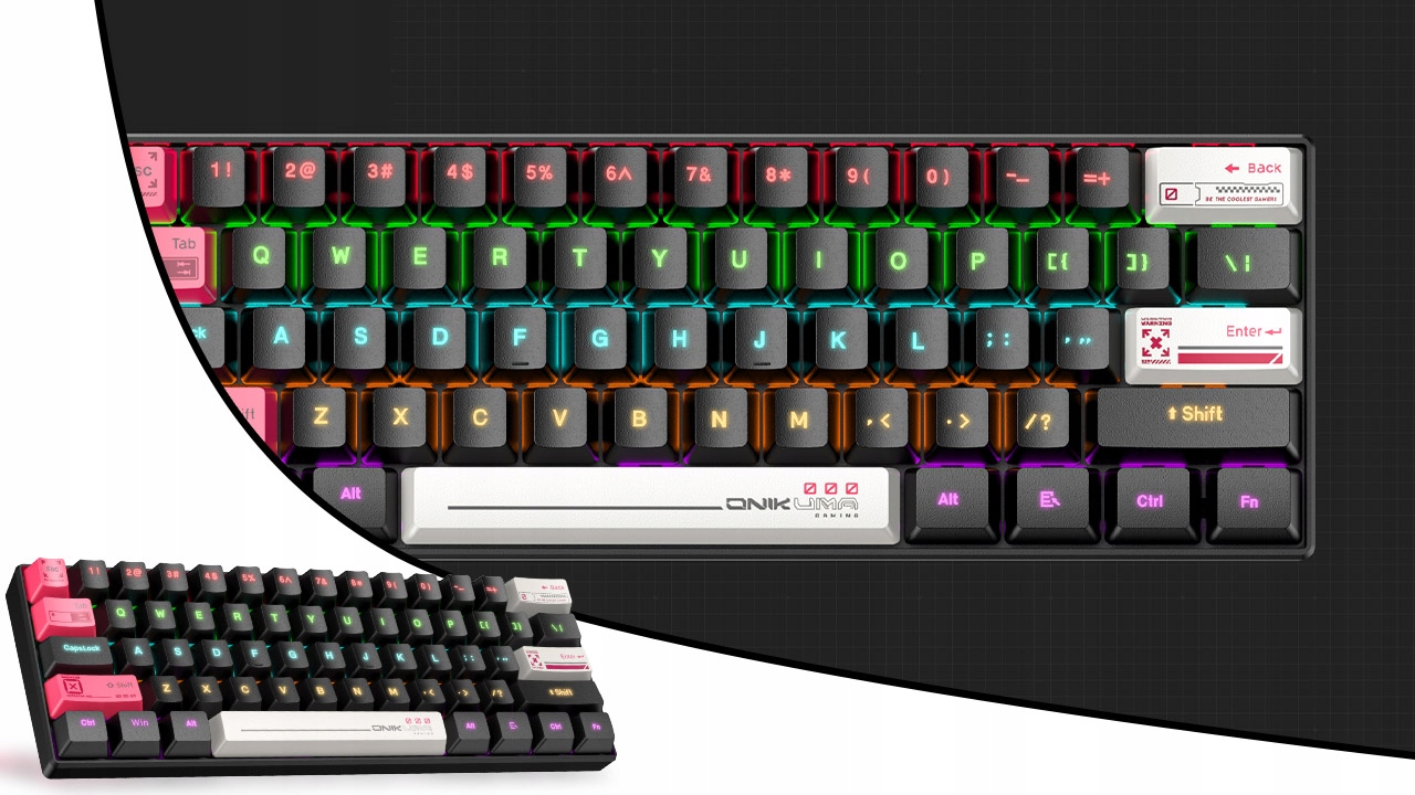 Dynamiczne podświetlenie RGB dla lepszej atmosfery