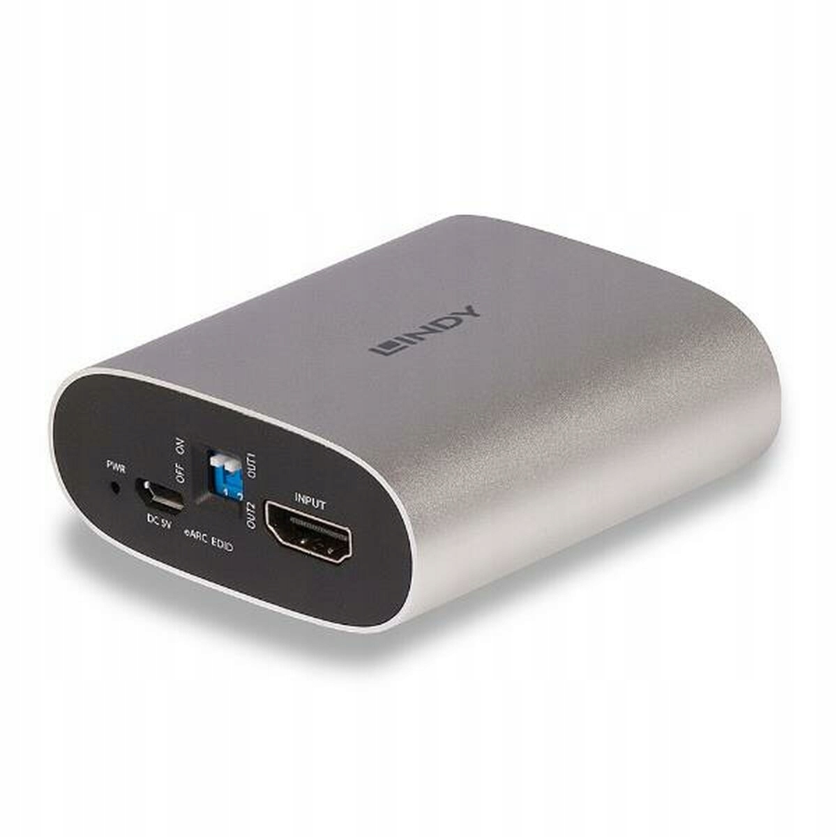 Adapter HDMI LINDY 38368 Srebrzysty – Nowoczesne rozwiązanie dla Twojego audio i wideo