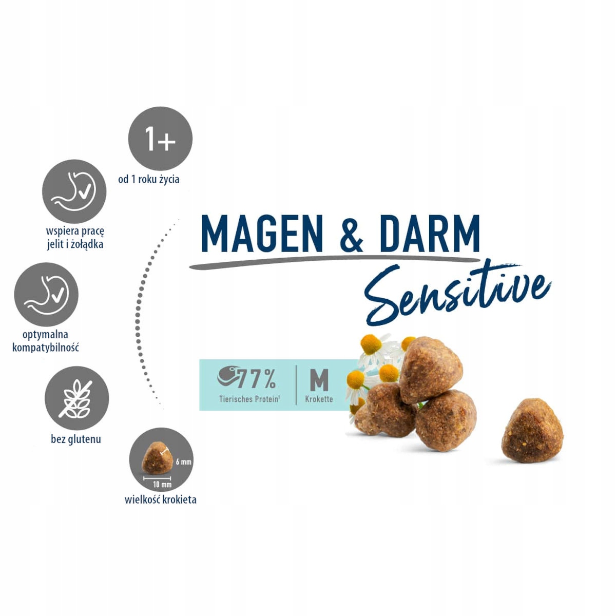 Wysoka zawartość białka zwierzęcego