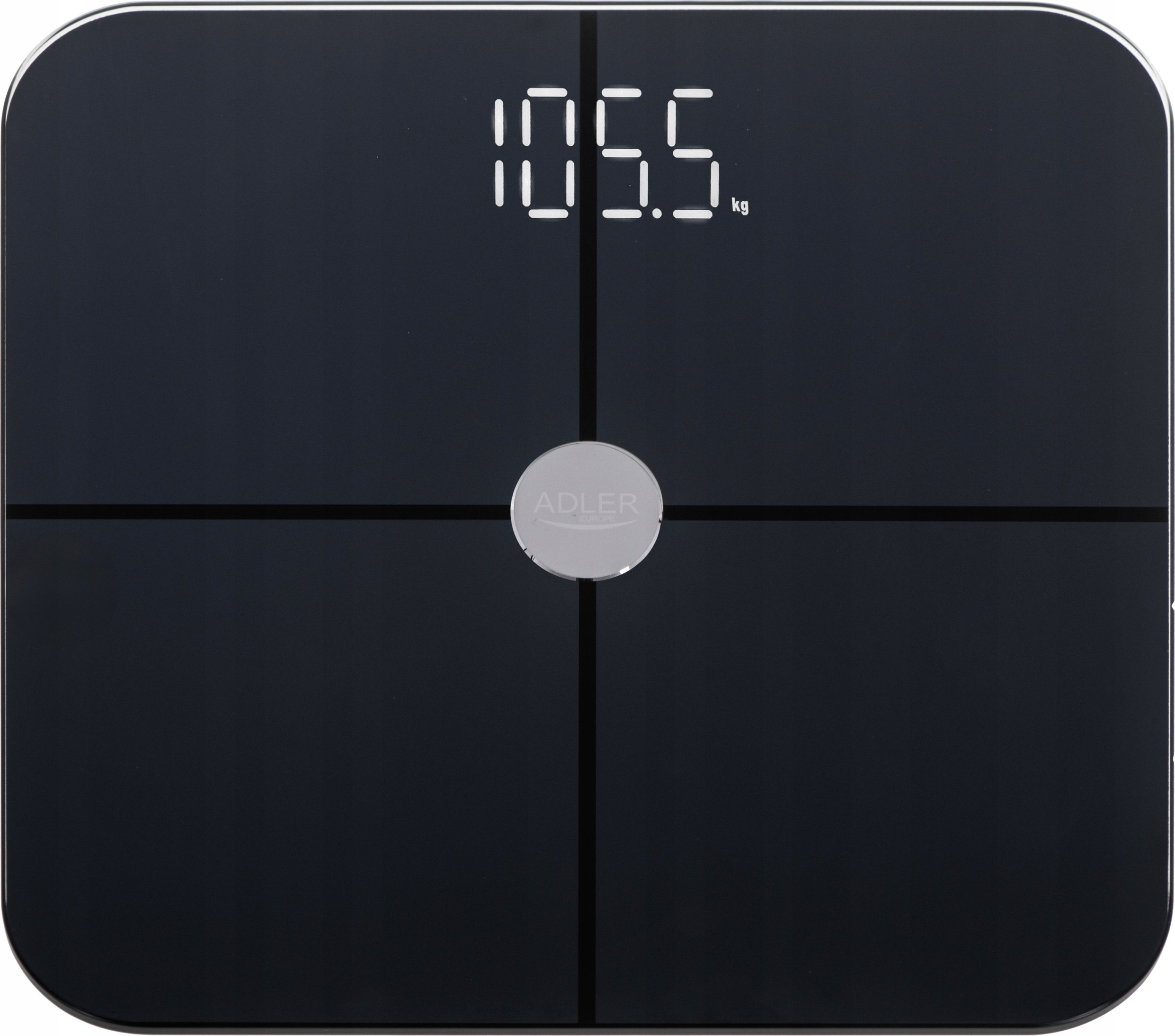Waga łazienkowa analityczna – Smart - aplikacja FitGo AD 8187 Black