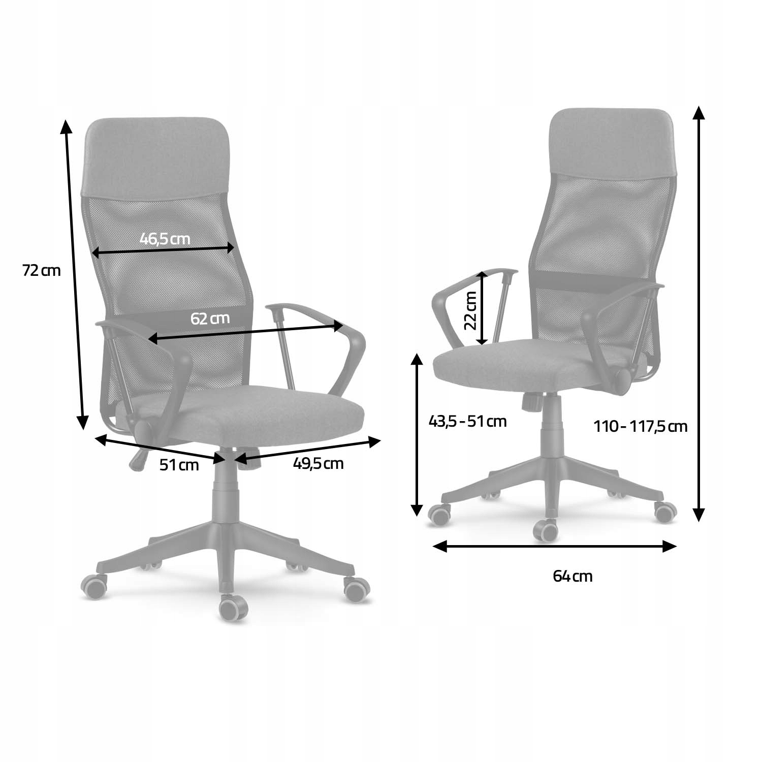 Fotel biurowy Sydney Beżowy – Komfort i nowoczesny design w Twoim biurze