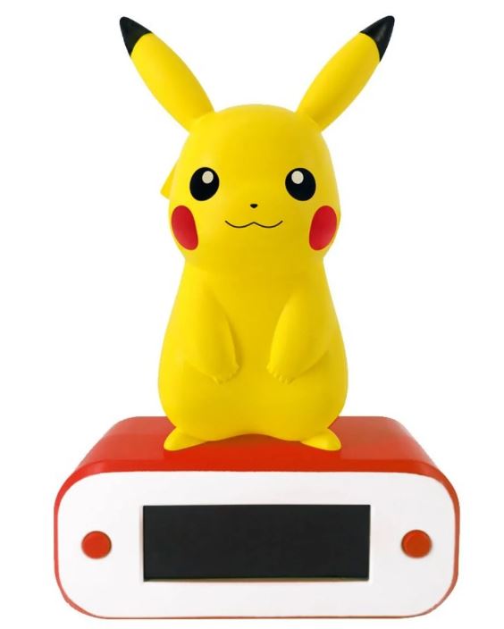 TF POKEMON LIGHT-UP ALARM CLOCK - PIKACHU – Idealny budzik dla fanów Pokémonów