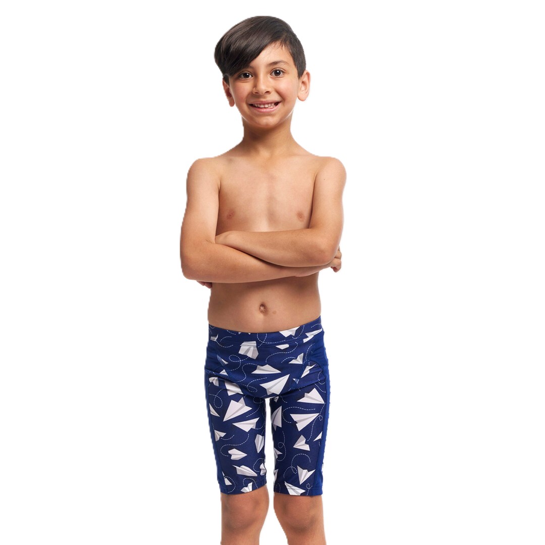 FUNKITA JAMMER TODDLER BOYS FUNKY TRUNKS PAPER PLAIN – Idealne kąpielówki dla małych pływaków