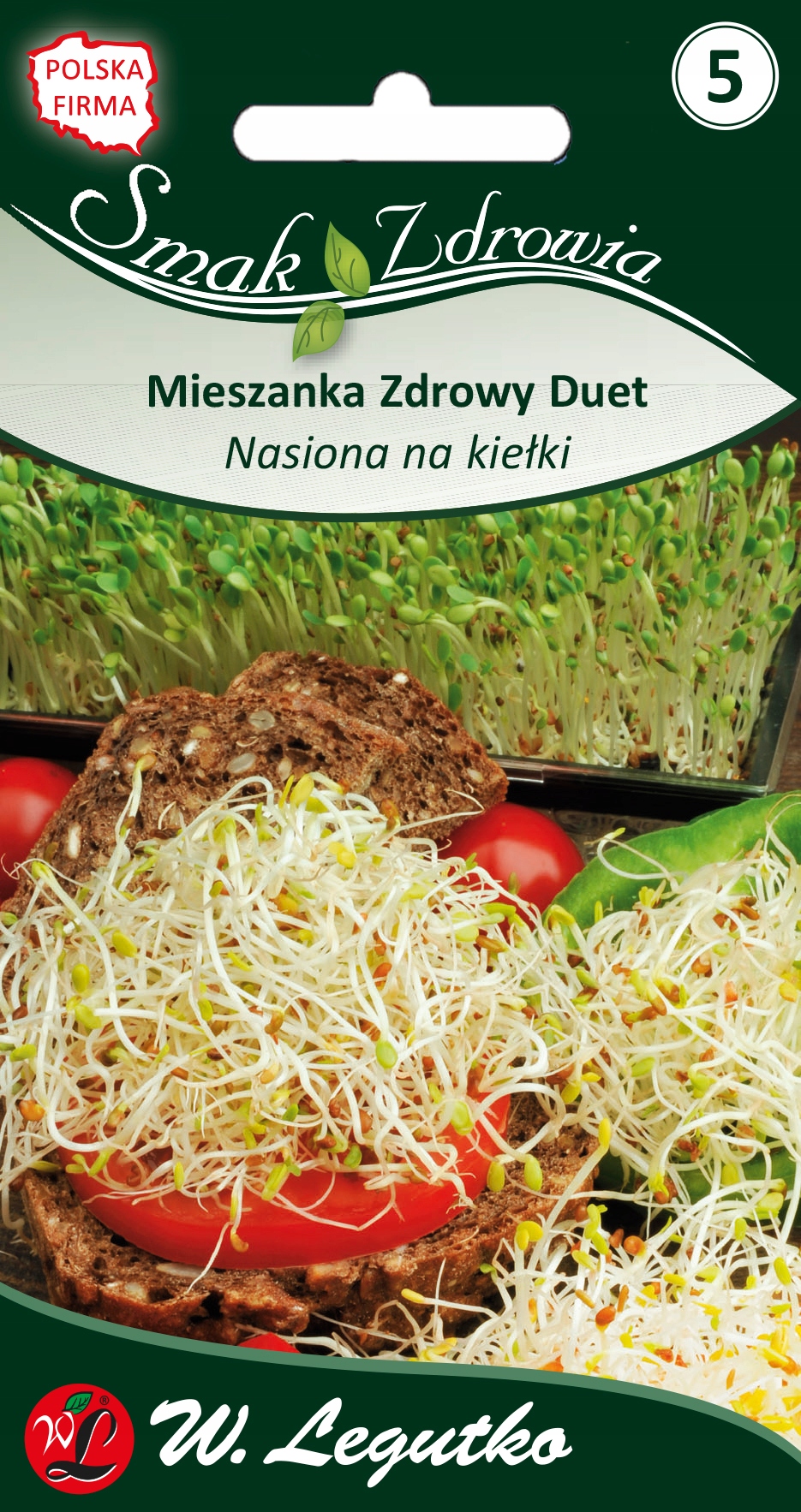 Mieszanka Zdrowy Duet na kiełki – źródło zdrowia