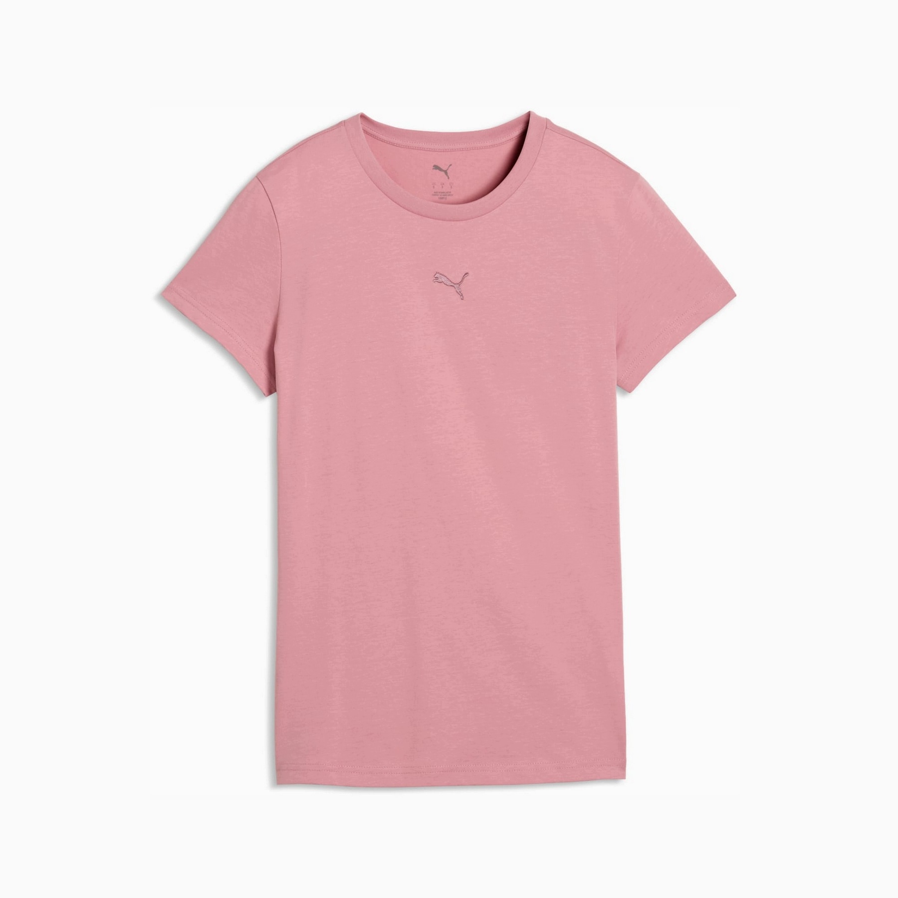 Koszulka damska Puma ESS CENTERED CAT LOGO różowa 69291648 L – Komfort i styl na co dzień