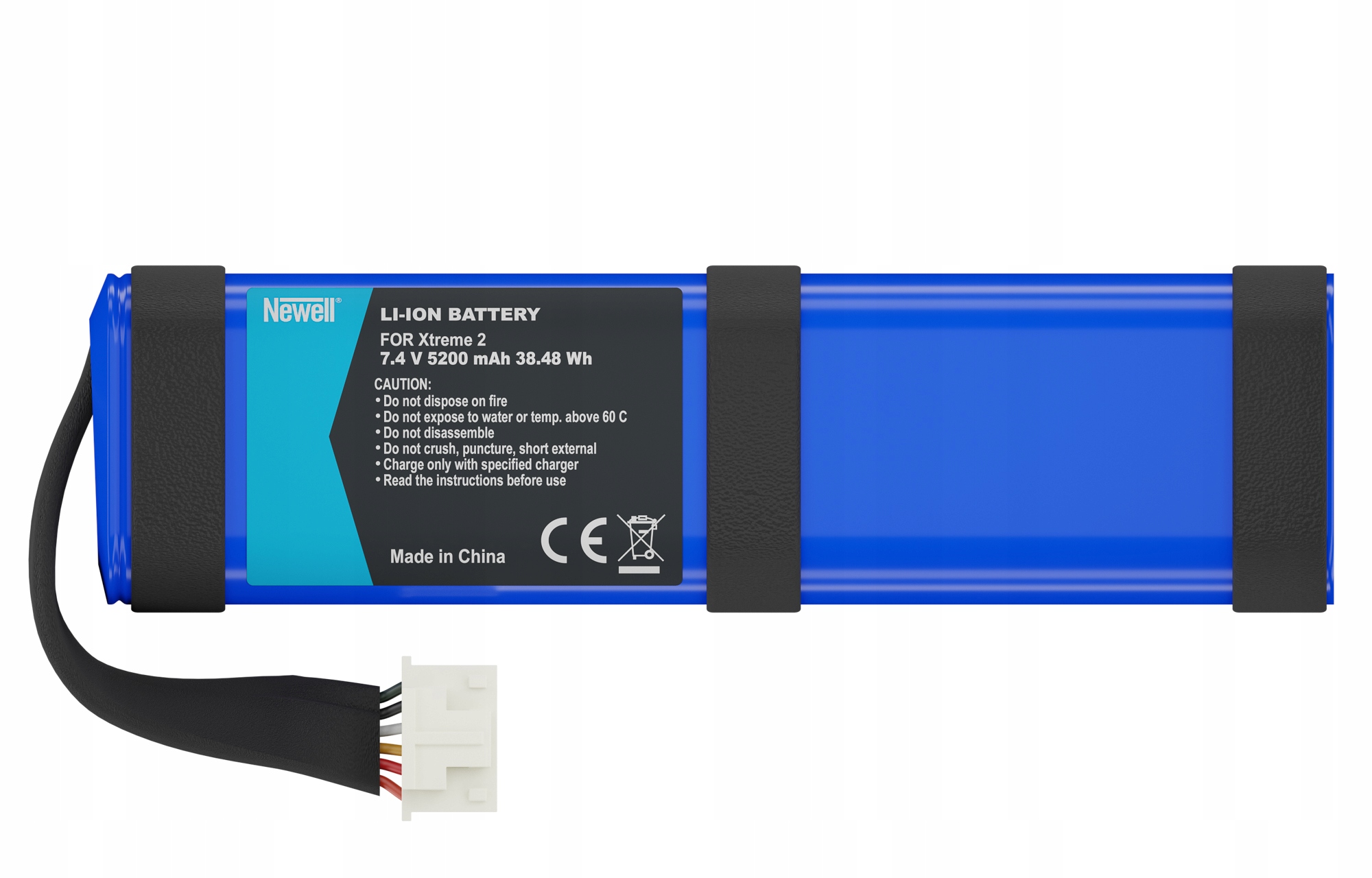 Wysoka pojemność 5200 mAh – Długie godziny słuchania muzyki