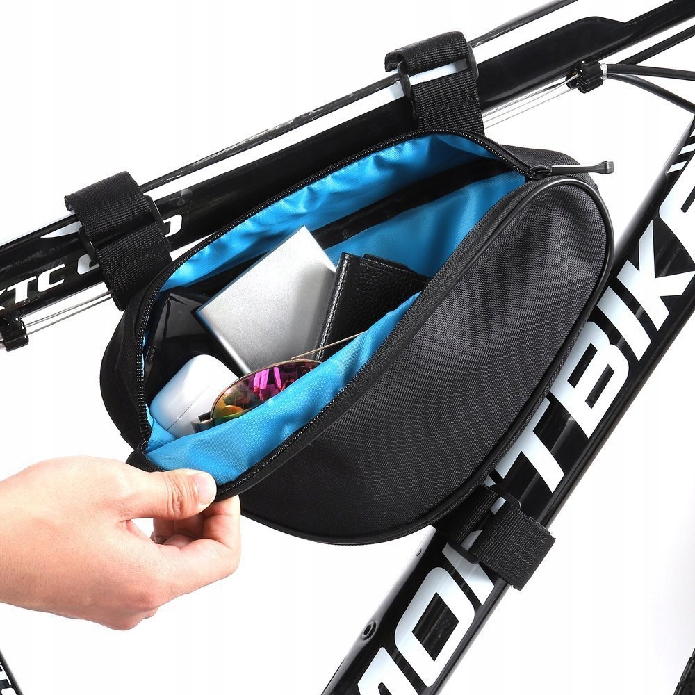 Torba rowerowa na ramę roweru 1,5 L miękka Waga 121 g