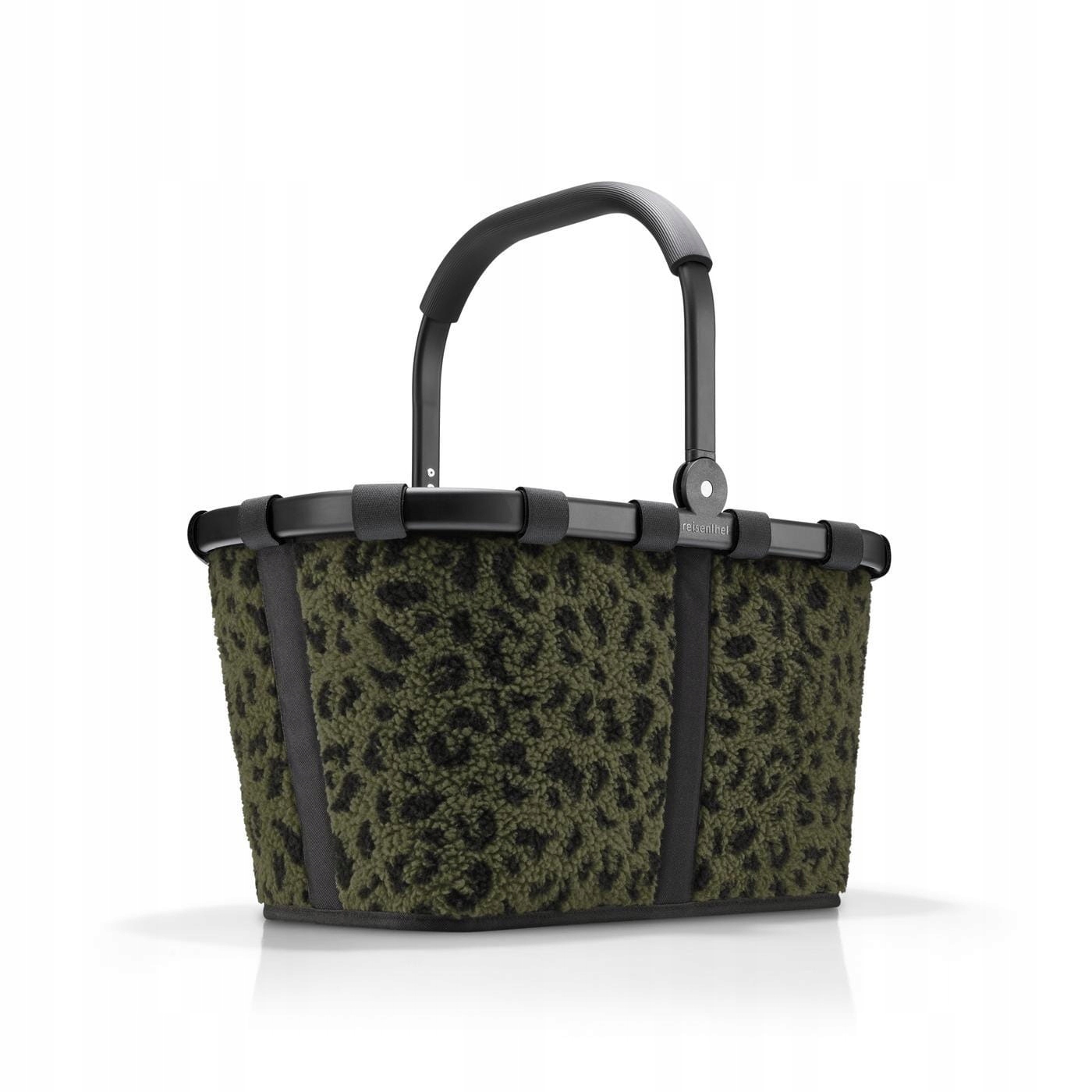 Reisenthel Carrybag Teddy Leo Olive – Idealny kosz zakupowy na każdą okazję