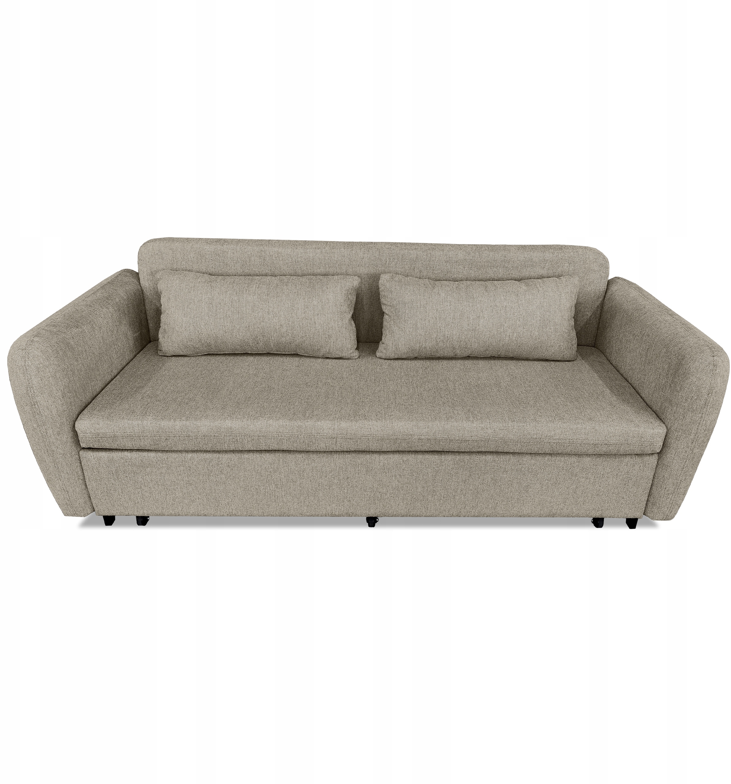 Sofa wypoczynkowa Lily brązowa szenilowa – Elegancja i komfort w Twoim salonie