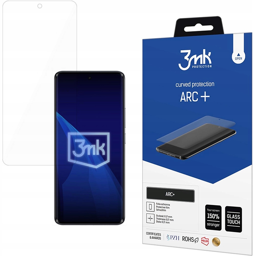 Poco M8 5G – Ochrona ekranu z folią 3mk ARC+