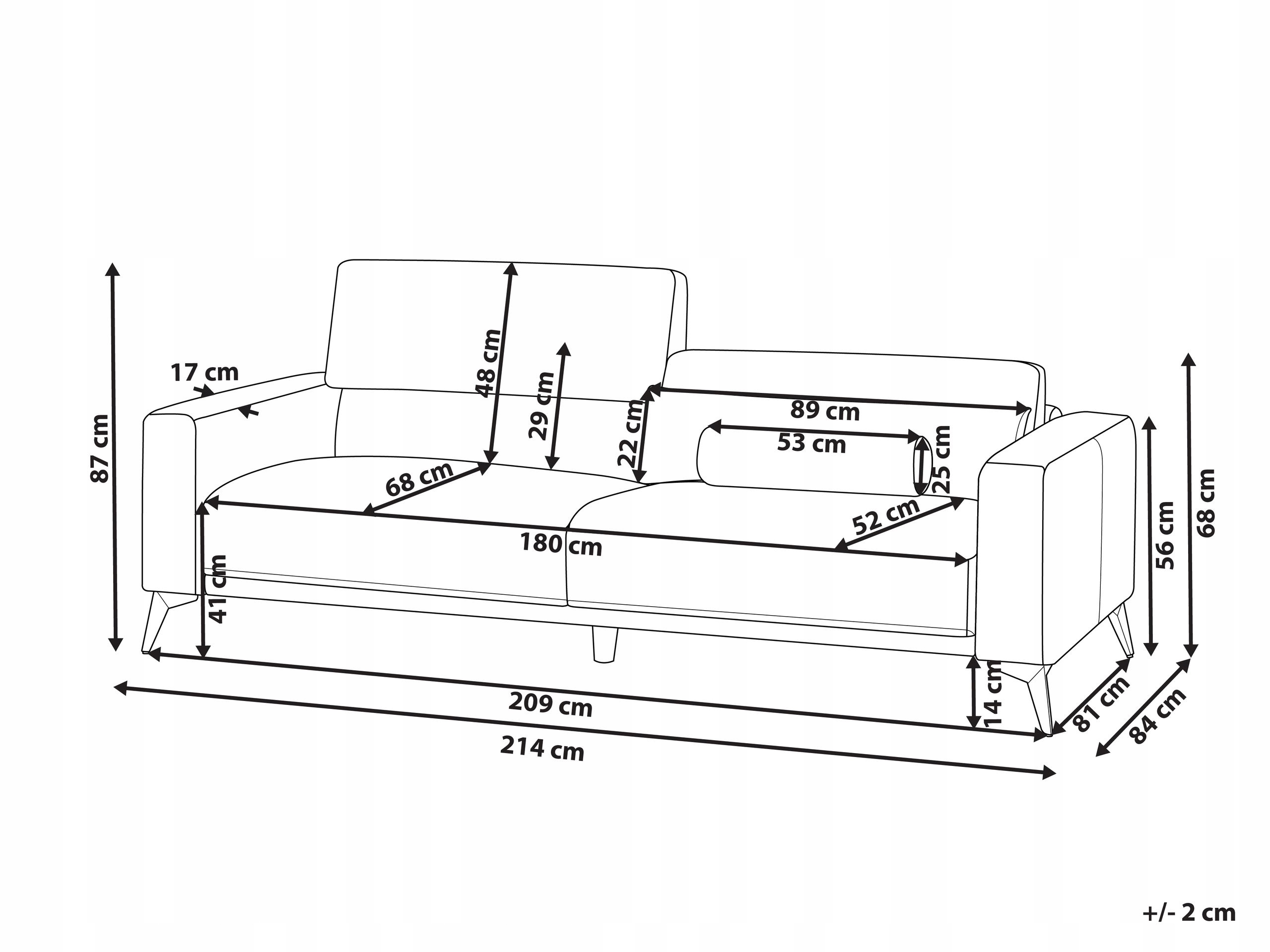 Wytrzymała tapicerka i solidna konstrukcja