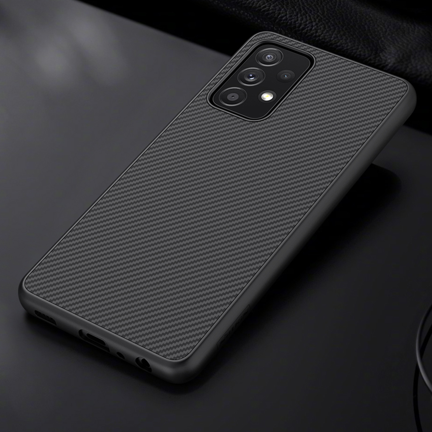 Etui Nillkin Synthetic Fiber dla Samsung Galaxy A52 5G/4G - Nillkin Synthetic Fiber - Etui które pokochasz.
