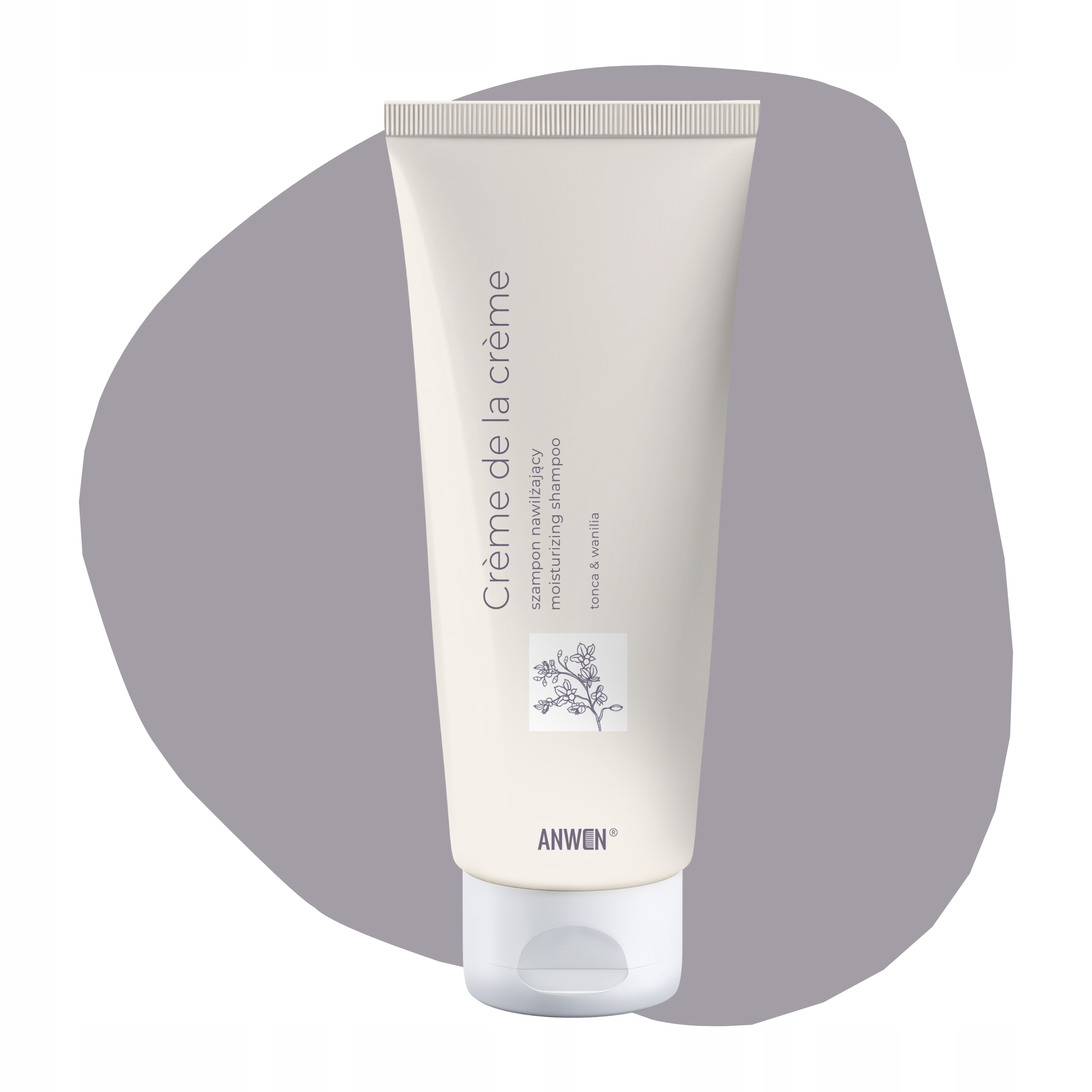 ANWEN Creme De La Creme – Nawilżający szampon do włosów 200 ml