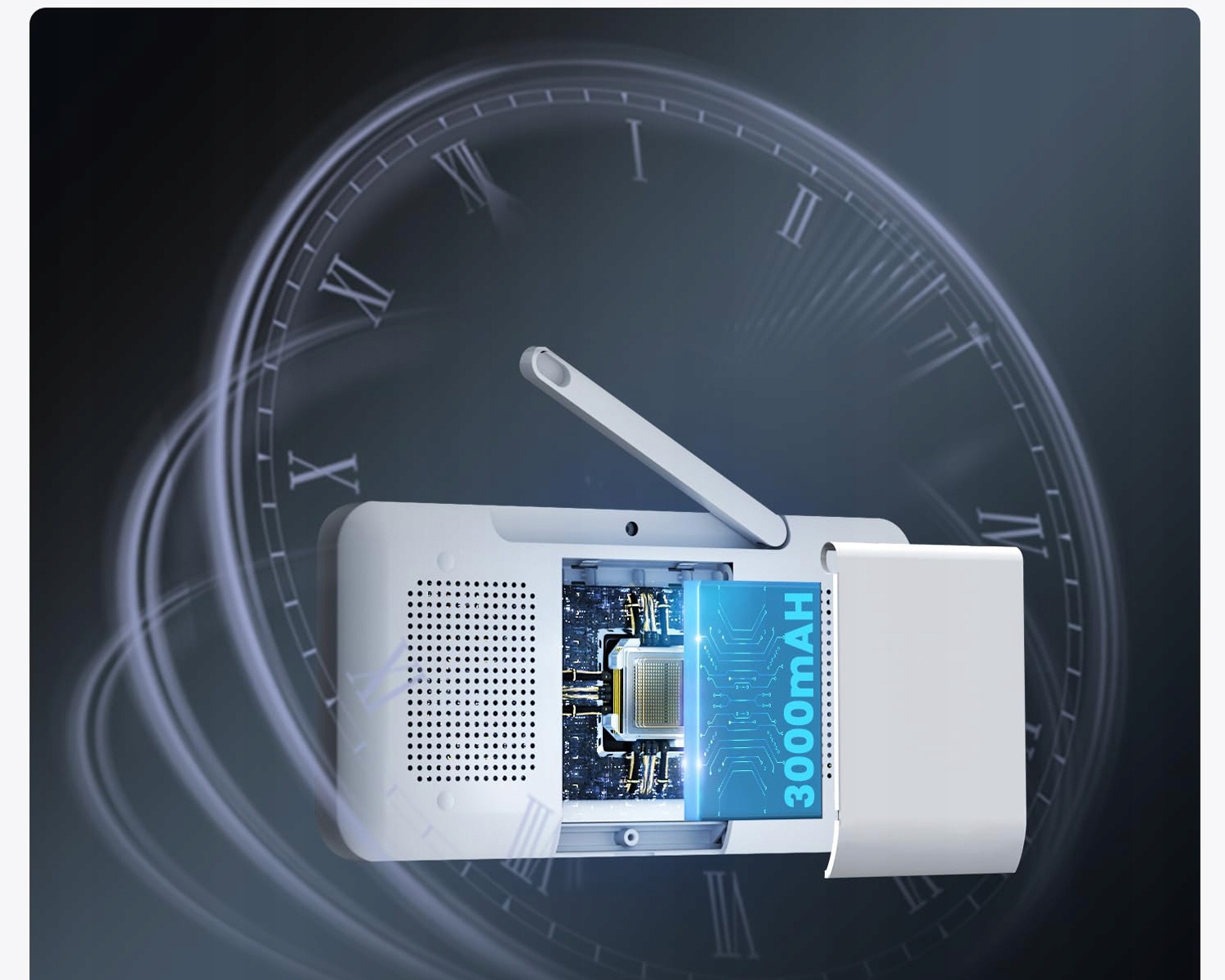 Wysoka jakość obrazu dzięki rozdzielczości 3 MP