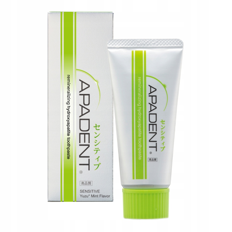 APADENT Sensitive Pasta do zębów z hydroksyapatytem 60g – Zdrowe zęby na co dzień