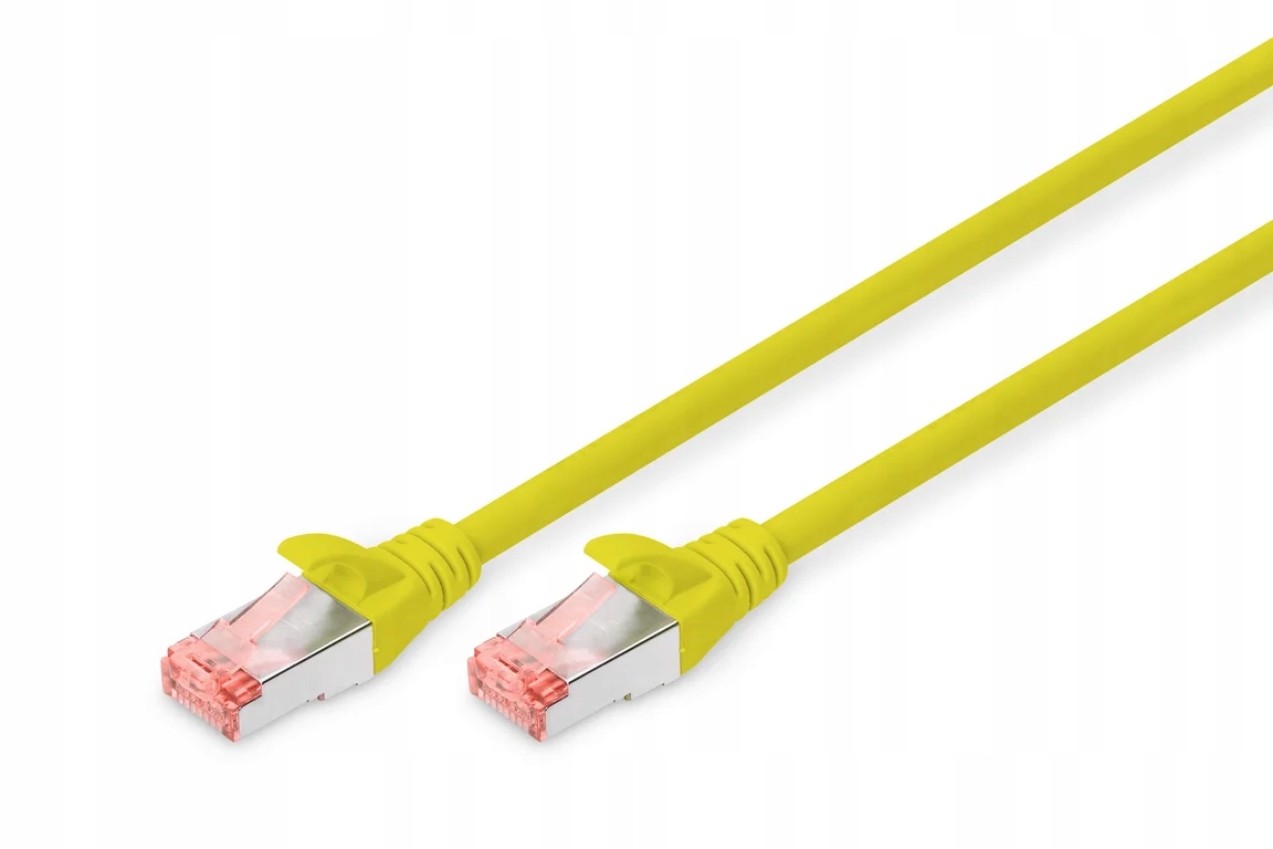 Kabel krosowy S/FTP kat.6, 2m, ż&oacute;łty (DK-1644-020/Y) &ndash; Wydajność i niezawodność w Twojej sieci