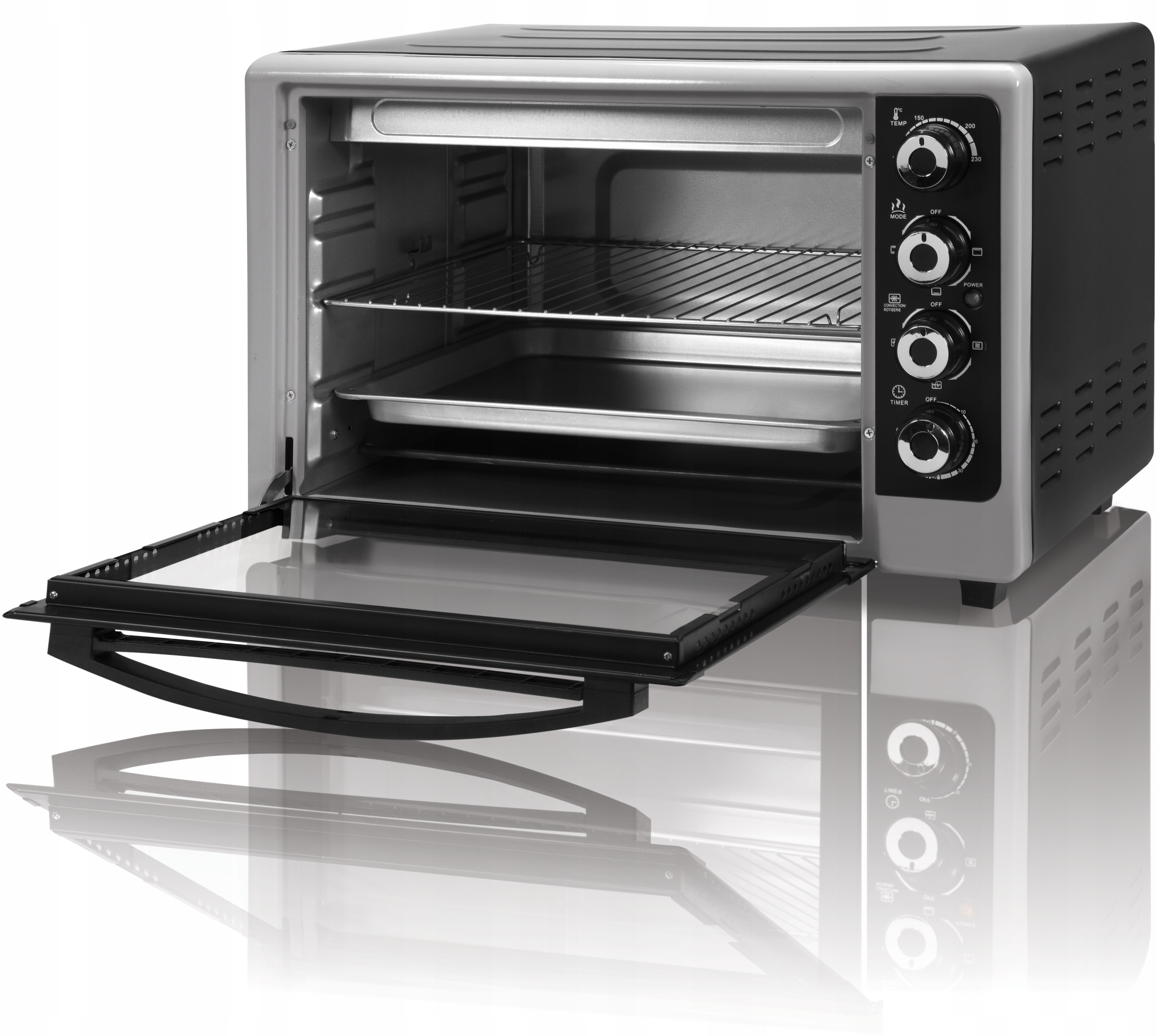 Intuicyjny panel sterowania – Łatwe dostosowanie temperatury i czasu