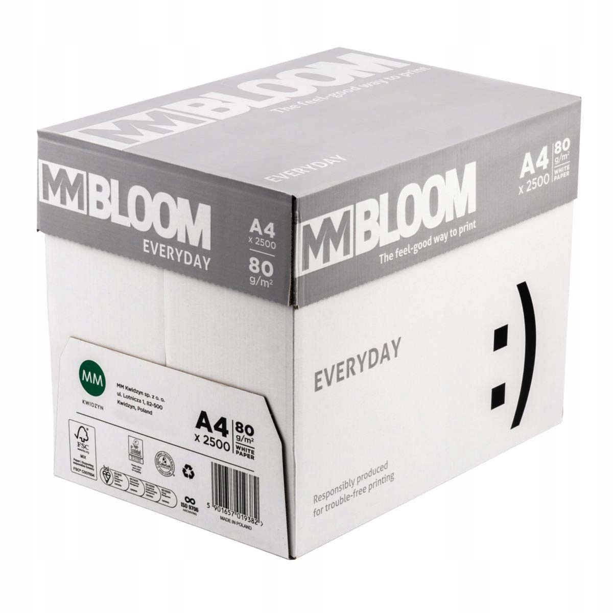 Papier ksero Bloom Everyday 146 CIE | A4 | 80g – Wysoka jakość dla Twojego biura