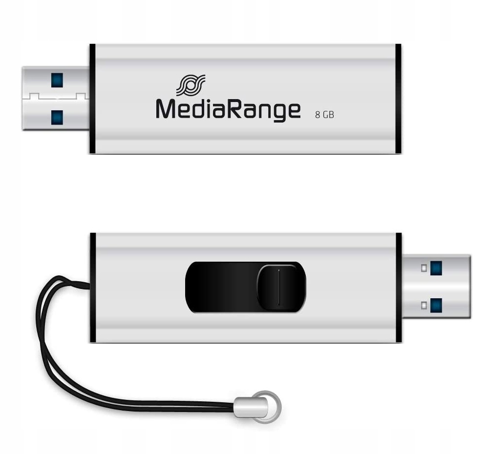 Pendrive MediaRange MR914 8 GB USB 3.0 – Szybkie i niezawodne przechowywanie danych