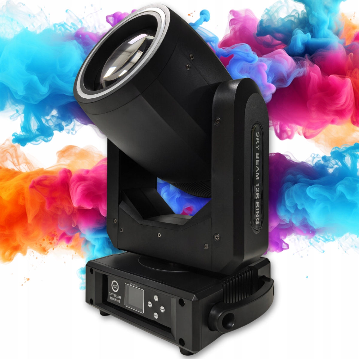 Dynamiczne efekty świetlne z efektem ring LED RGB