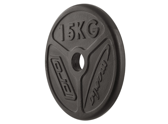 Obciążenie żeliwne olimpijskie 15 kg - Marbo Sport