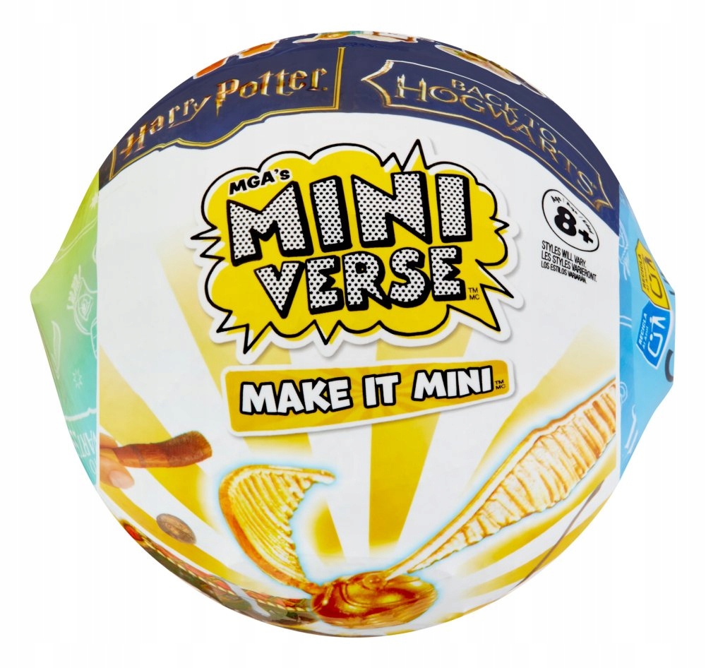 MGA's Miniverse - Powrót do Hogwartu Kula niespodzianka Make It Mini Harry Potter