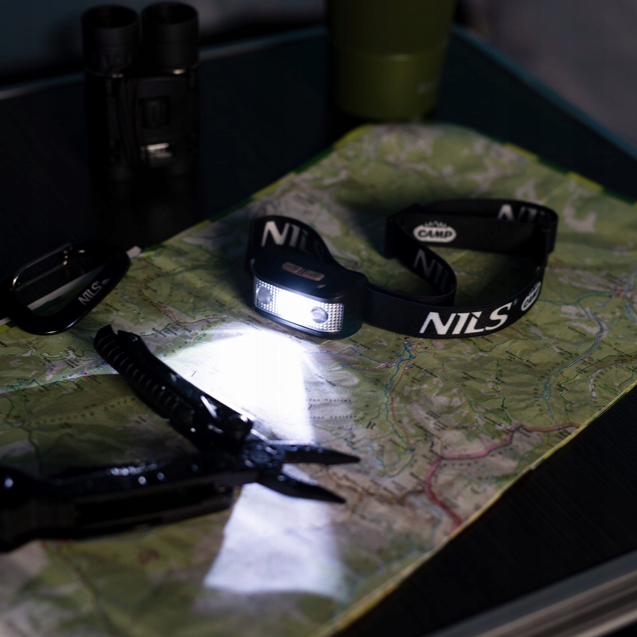 Czołówka NC0006 180 LM NILS CAMP – Idealne oświetlenie na każdą przygodę