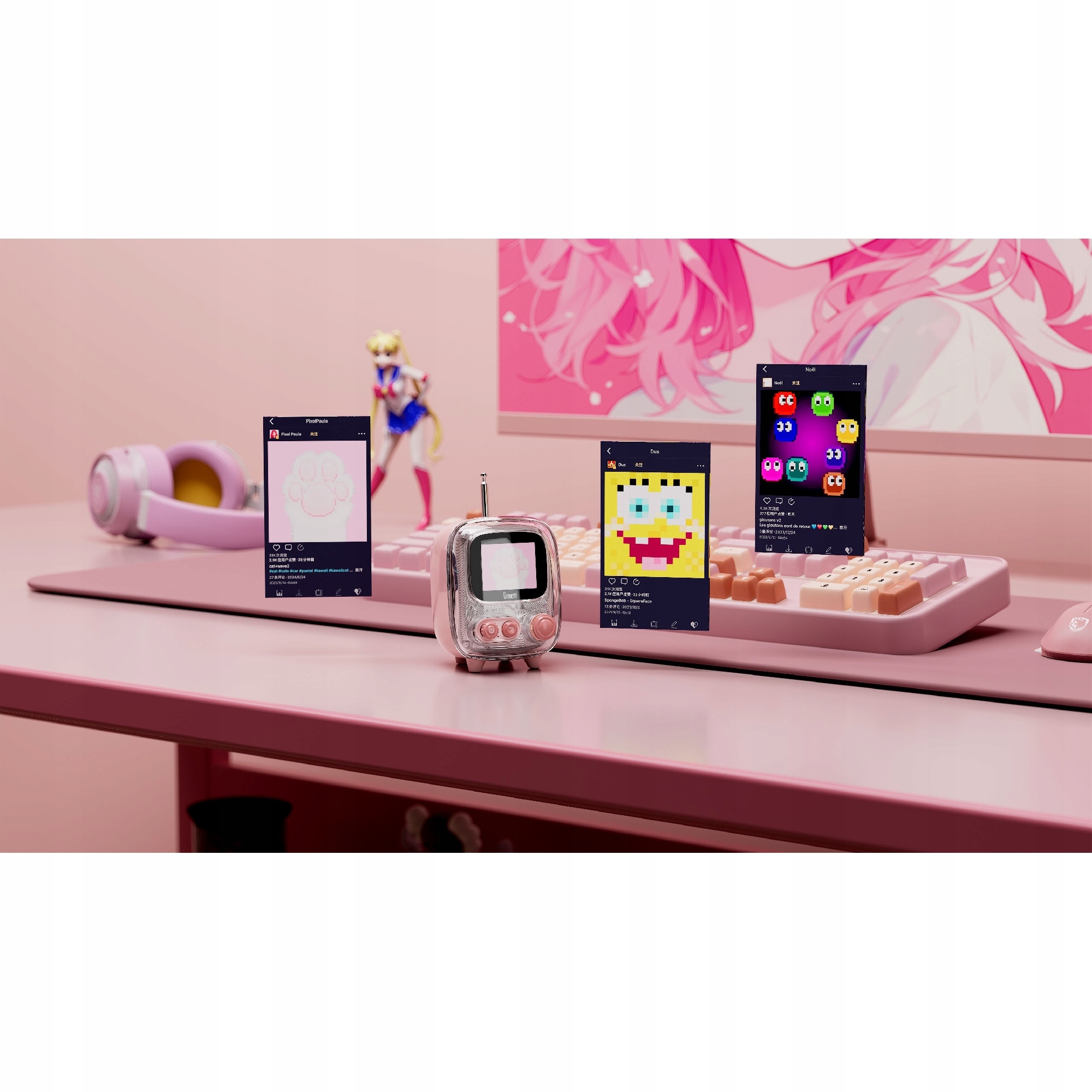 Dynamiczne efekty wizualne i gry retro