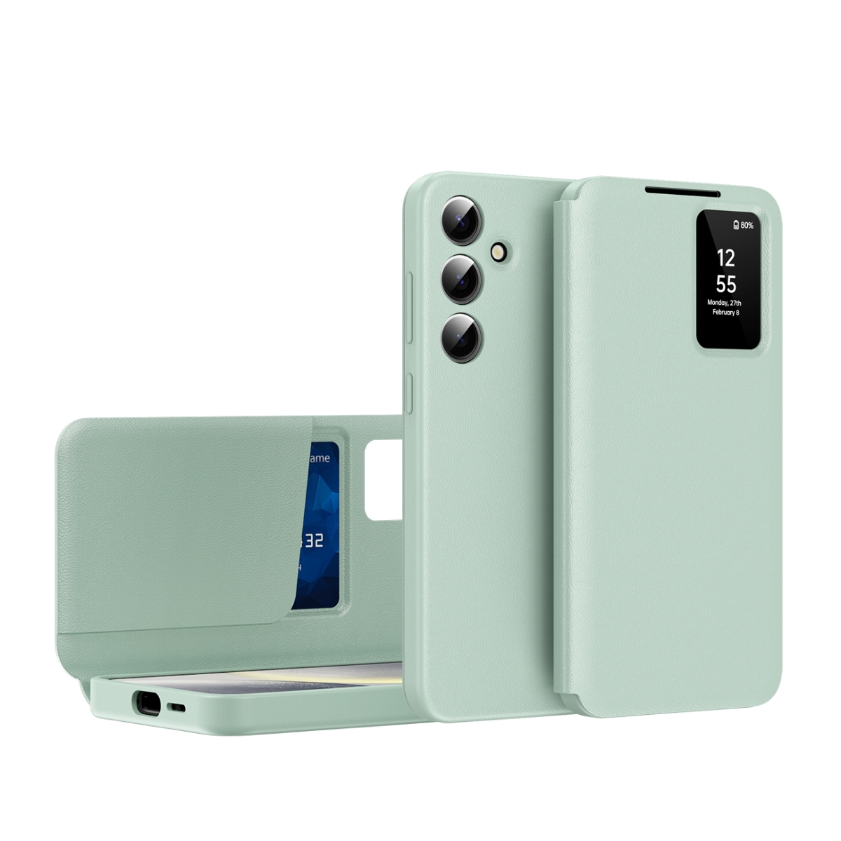 Etui z klapką Smart View Supero do Samsung Galaxy S24 FE – Elegancka ochrona dla Twojego smartfona