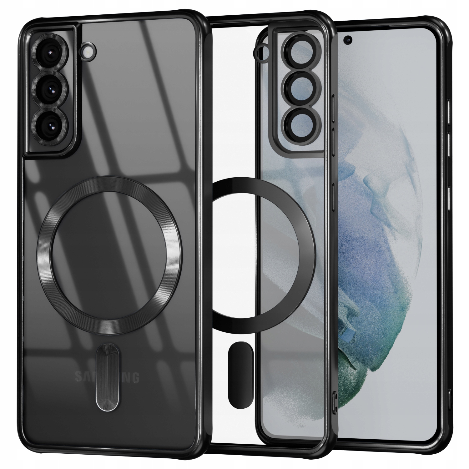 Etui Supero Magnetyczne TPU Plating do Samsung Galaxy S21 5G – Ochrona i styl w jednym