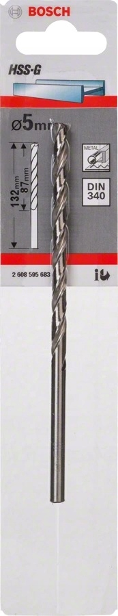 Wysokowydajne wiertło spiralne do metalu