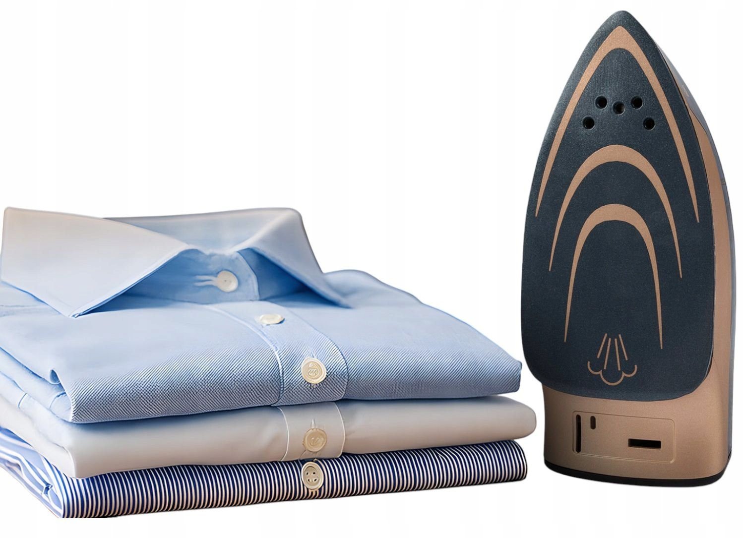 Trzy funkcje prasowania – Para, pionowe prasowanie i prasowanie na sucho