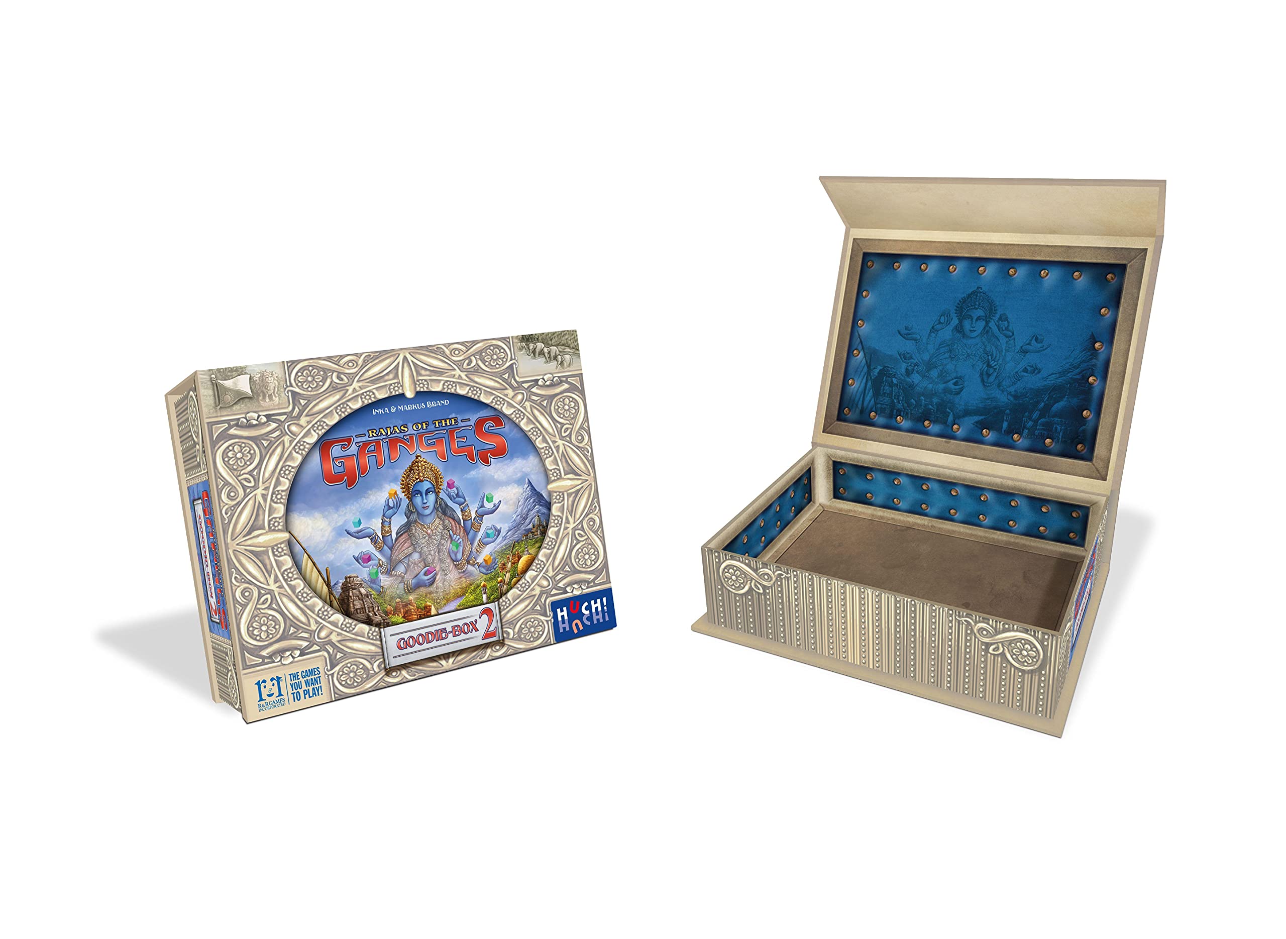 Rajas of the Ganges: Goodie-Box 2 – Ekscytująca gra planszowa dla miłośników strategii