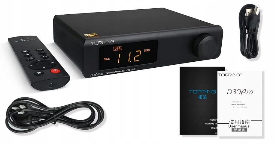 Topping D30 Pro – Wysokiej jakości konwerter DAC