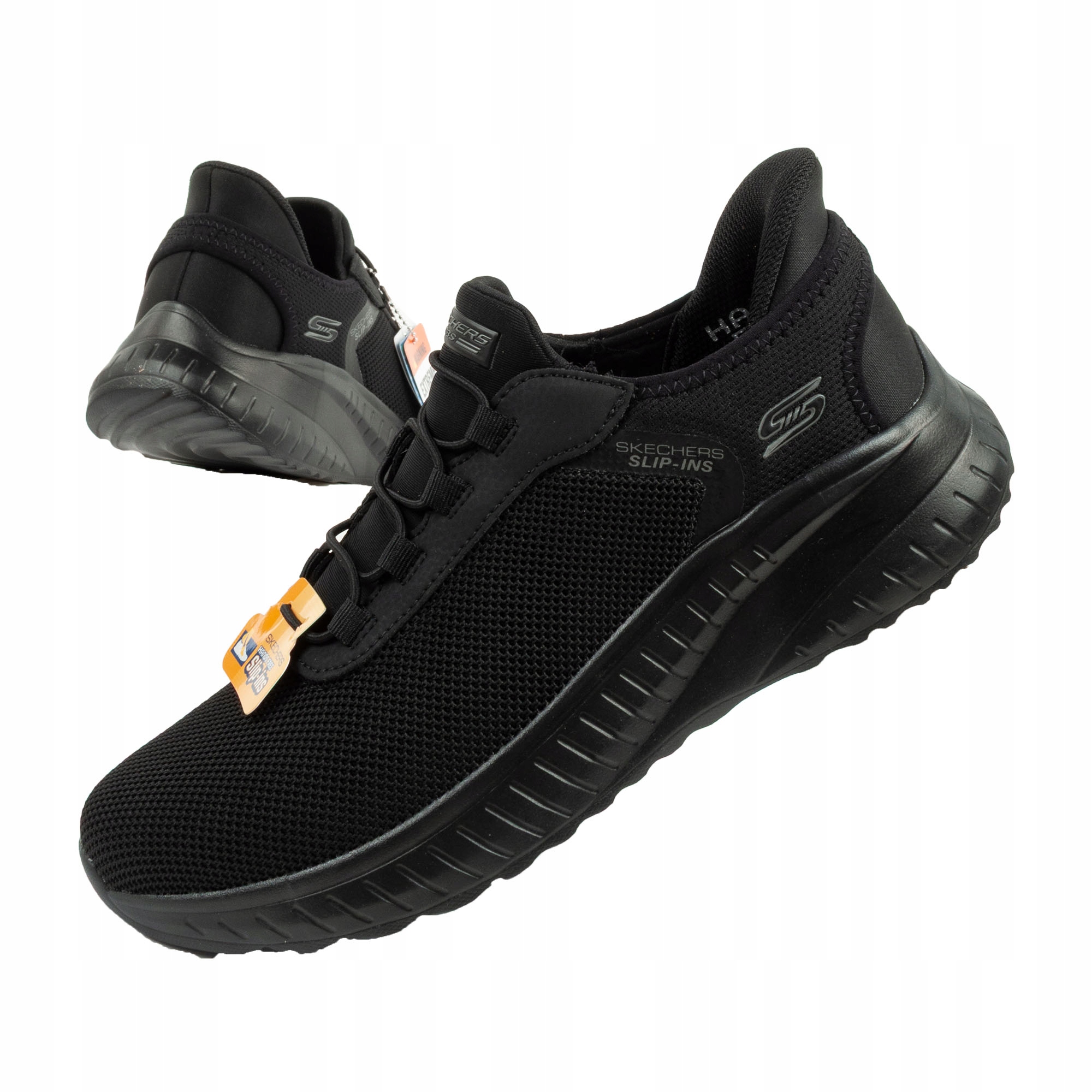 Kolorystyka i design – Czarne buty z nowoczesnym akcentem