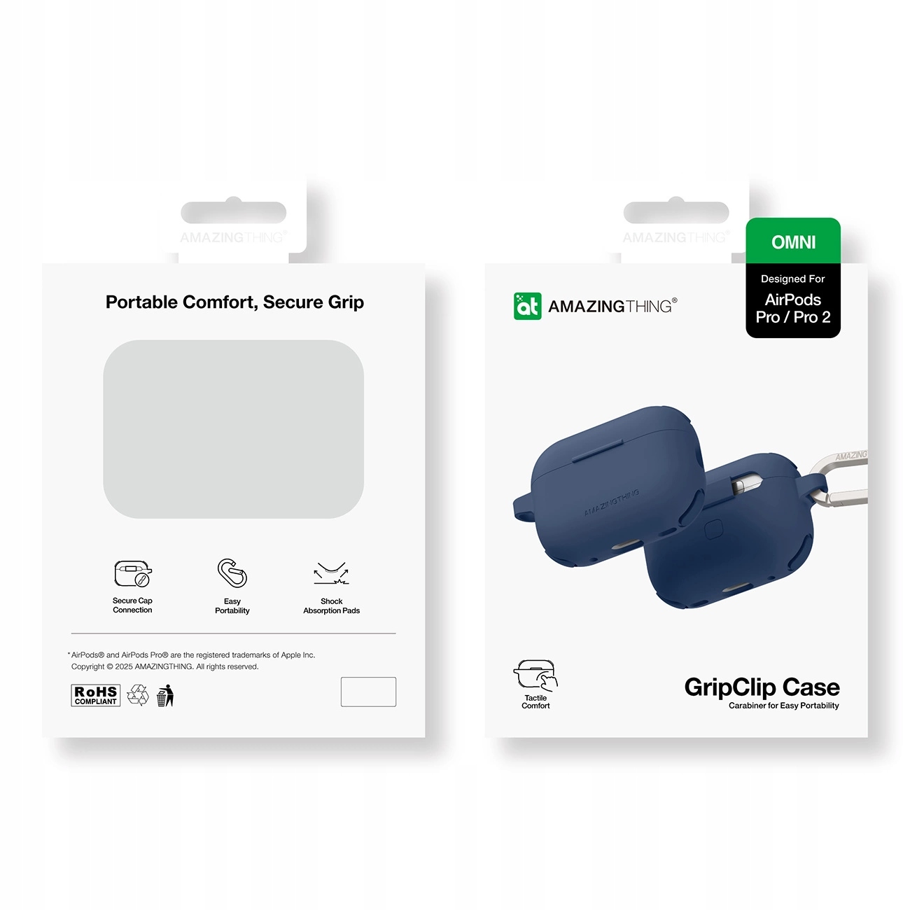 Etui silikonowe AMAZINGTHING Omni Case do AirPods Pro 2 – Ochrona i styl w jednym