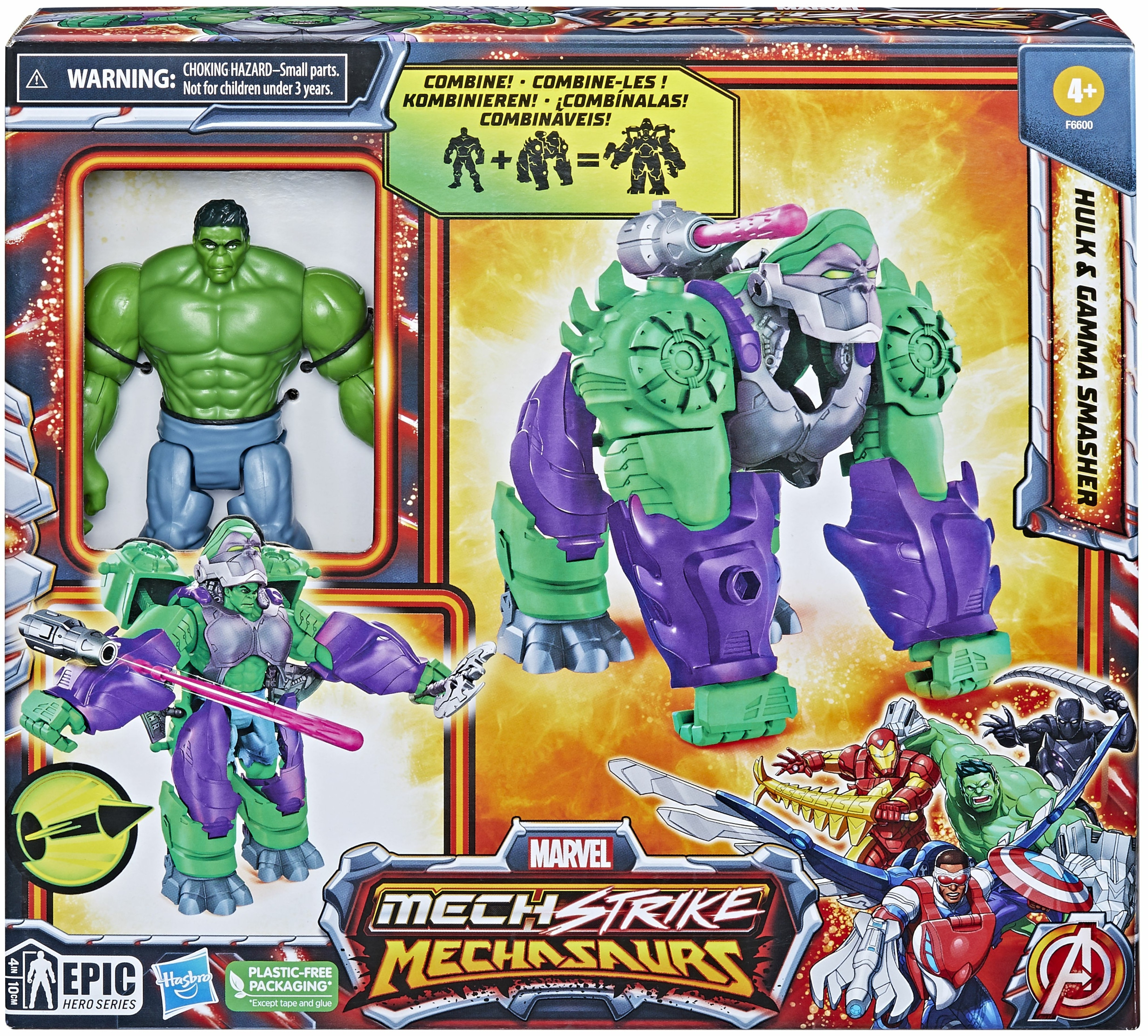 Figurka MARVEL HULK MECHSTRIKE F6600 HASBRO – Przygotuj się na niesamowite przygody!