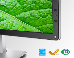 27-calowy monitor Dell P2715Q o rozdzielczości Ultra HD 4K — ekologiczna konstrukcja