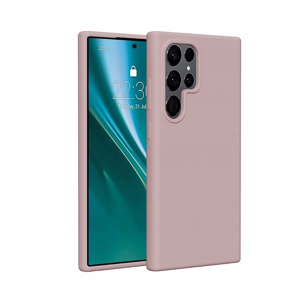 Nakładka Etteri Silicone Mag do Samsung Galaxy S26 Ultra jasnoróżowa – Styl i ochrona w jednym