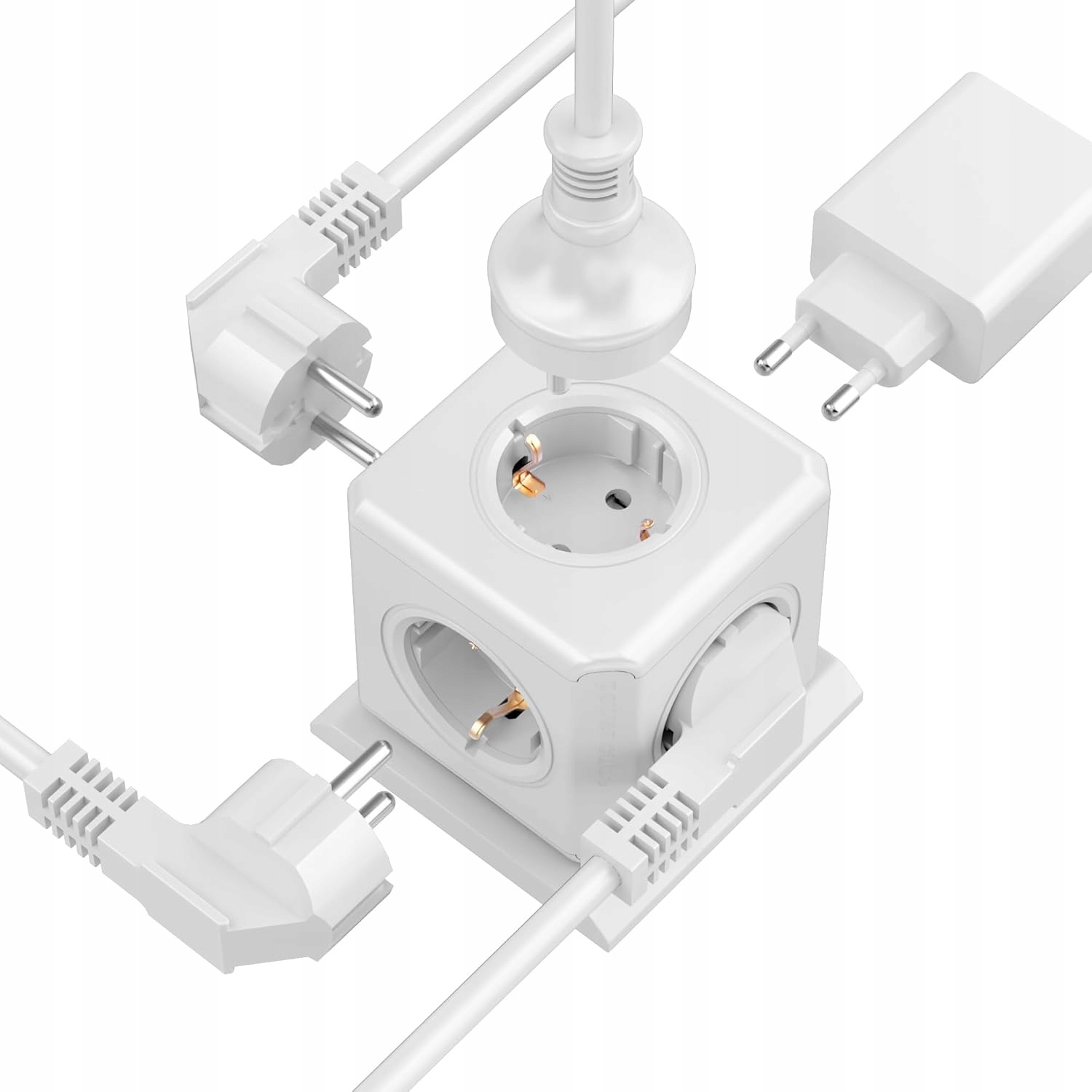 Wtyczka 5-in-1 – Wygodne zasilanie dla Twojego domu i biura