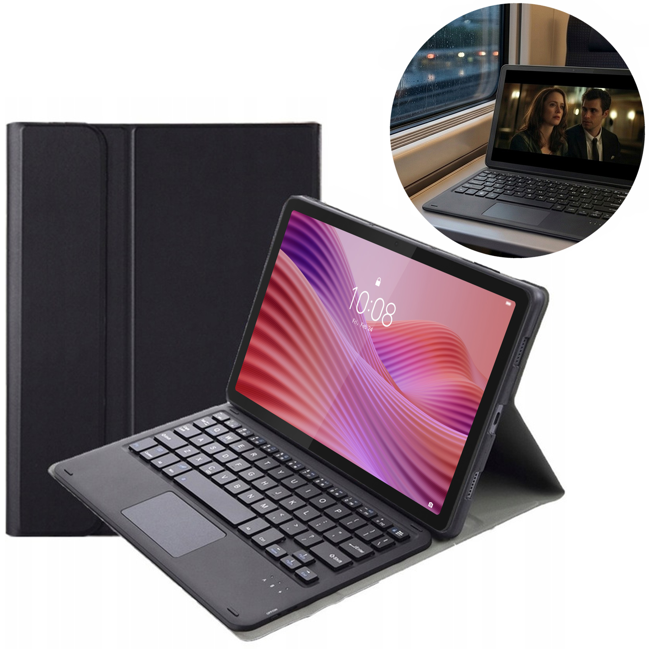Etui i Klawiatura touch do Lenovo Tab 10.1 2025 TB311FU TB311XU ZAEH0040PL – Wygodne rozwiązanie dla Twojego tabletu