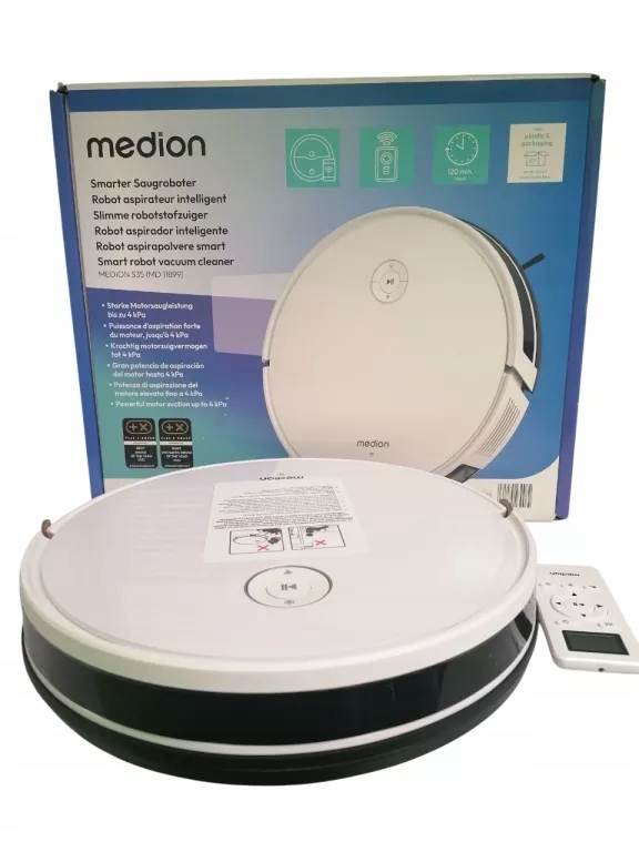 Odkurzacz Automatyczny Medion MD11899 – Nowoczesne rozwiązanie dla Twojego domu