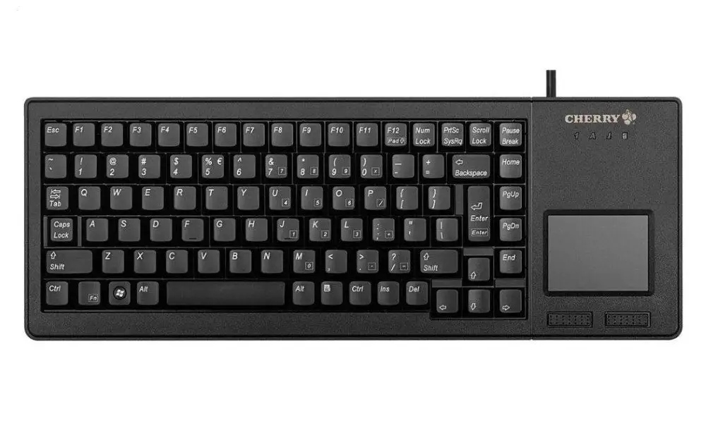 Klawiatura mechaniczna CHERRY XS Touchpad (G84-5500LUMEU-2) – Kompaktowa wygoda i precyzja