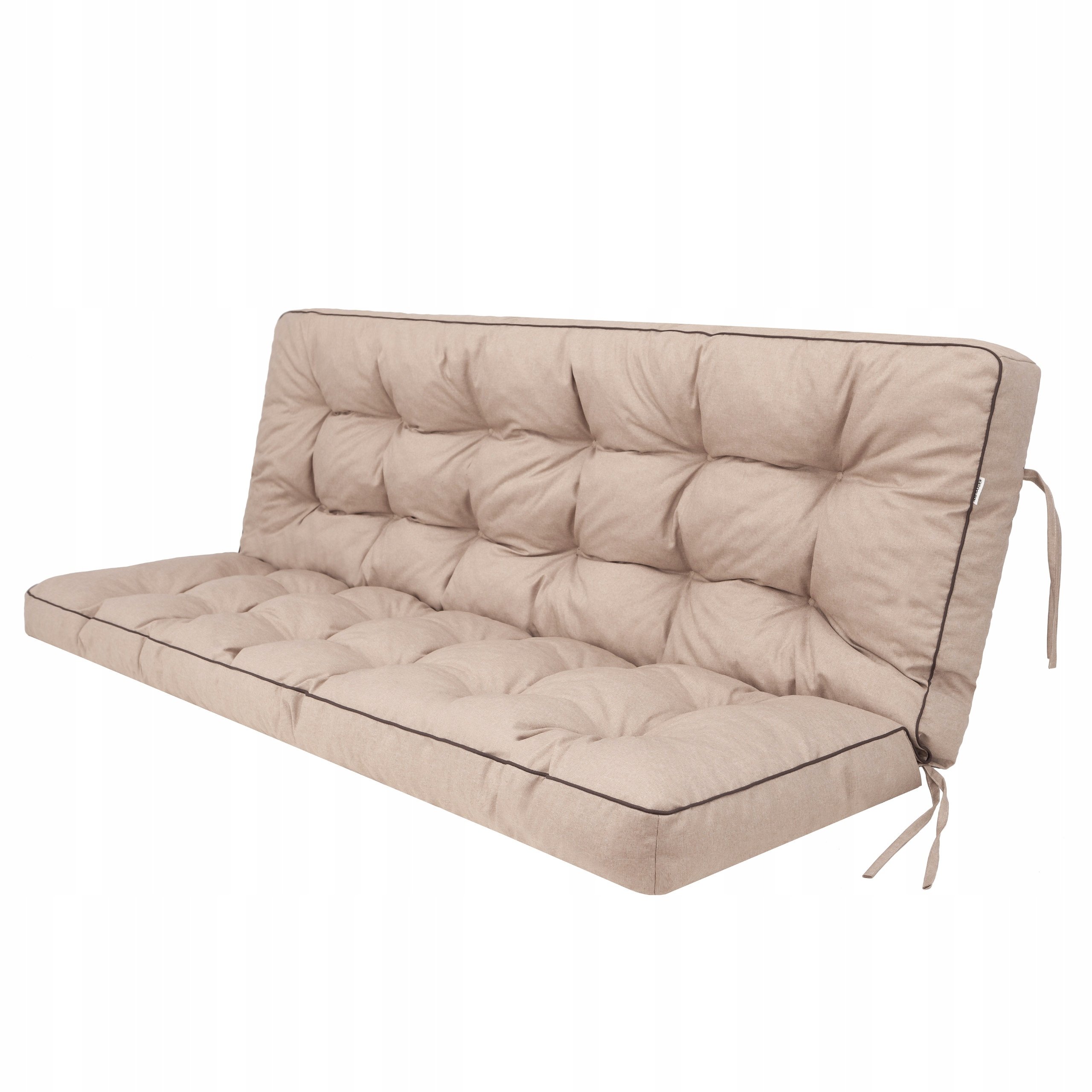 120 cm PODUSZKA POLA BEZ JAŚKÓW BEŻOWA – Komfort i styl w Twoim ogrodzie