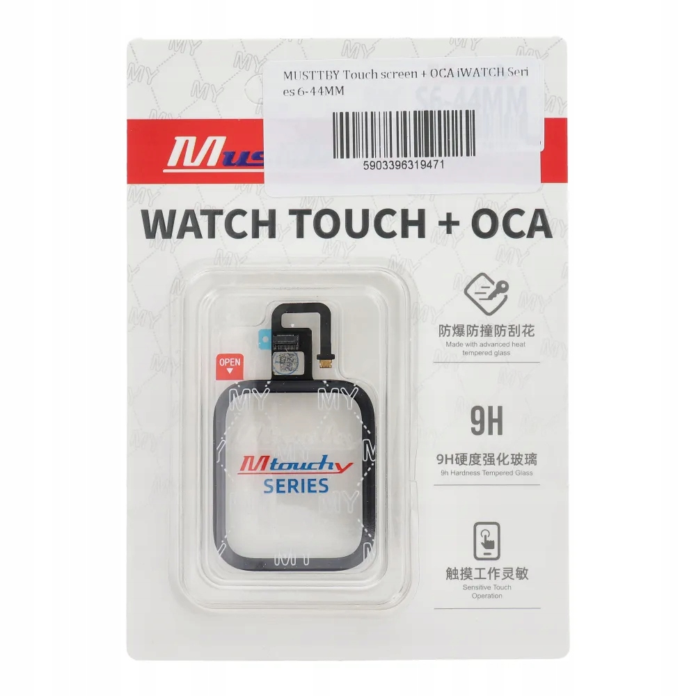 Samsung MUSTTBY Ekran dotykowy + OCA do Apple Watch Seria 6-44MM – Idealne rozwiązanie do naprawy