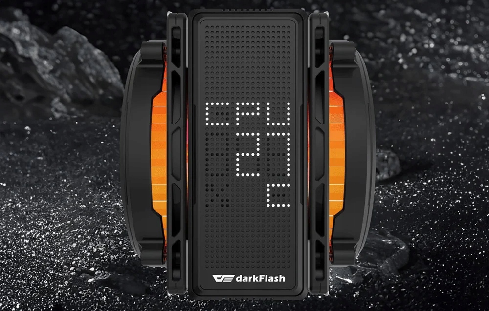 Dwa wentylatory z hydro-łożyskami i kontrolą PWM