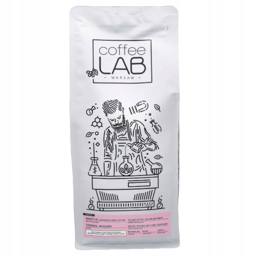 Kawa ziarnista Coffeelab - Brazylia Cemorrado Sweet Edition Espresso 1kg – Wyjątkowy smak z Brazylii