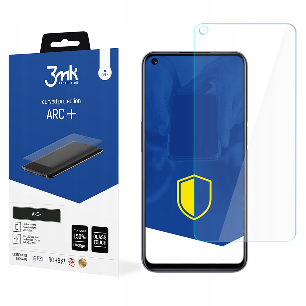 Wzmocnienie ekranu o 150% - niezawodna ochrona